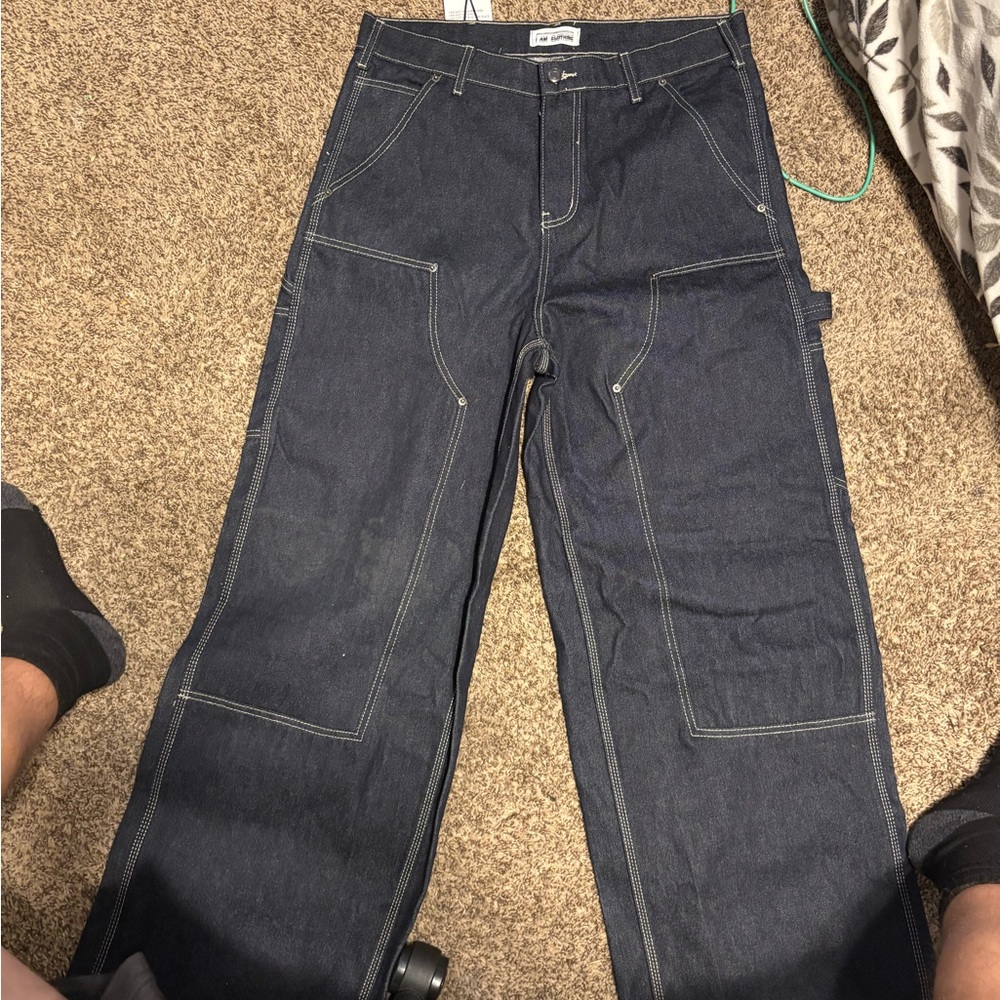 Dickies Men's Deep Indigo Relaxed Jeans